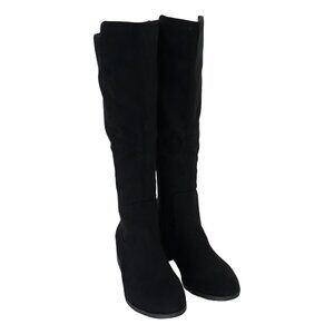 Style Co Women's Charmanee Riding Boots Black 7.5M